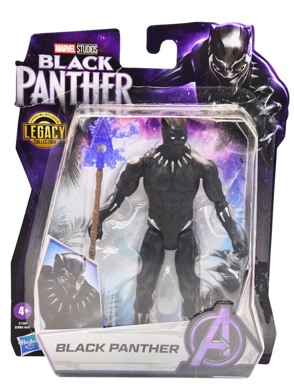 NEW Marvel Studios Legacy Collection Black Panther 6" Figure T'Challa Hasbro MOC